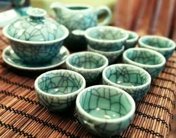 Керамическая посуда для чайной церемонии
