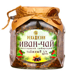 Река жизни Иван-Чай Таежный стекло 112 гр