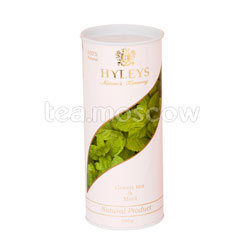 Чай Hyleys Гармония Природы зеленый с мятой 100 гр (туба)