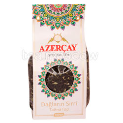 Чай Азерчай Тайна гор черный с чабрецом 100 г в пакете