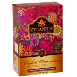 Чай Zylanica Ceylon Premium Super Pekoe черный 200 гр