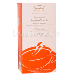 Чай Ronnefeldt Rooibos Vanille / Ройбош Ваниль пакетированный в индивидуальной упаковке чай 25 шт х1,25р