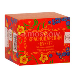 Чай Краснодарский букет Черный байховый с чабрецом и душицей 50 гр