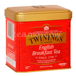 Чай Twinings Английский чай для завтрака 100 гр