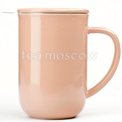 VIVA Minima Чайная кружка с ситечком 0,5 л (V77550) Чайная роза