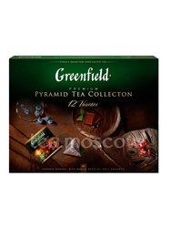 Подарочный чайный набор Greenfield пирамидки из 12 видов 110 гр