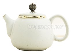 Чайник из керамики серо-голубой 250 мл (ZZT-01)