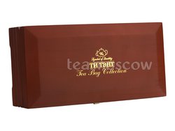 Подарочный набор Ти Тэнг в деревянной шкатулке. Чай черный в пакетиках 200 г