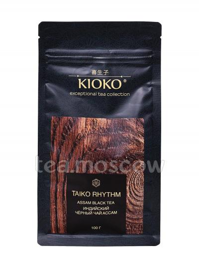 Чай Kioko Taiko Rhythm черный индийский Ассам листовой 100 г