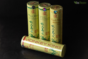 Чай Король обезьян Пин Шуй китайский зеленый чай Порох 120 гр ж/б