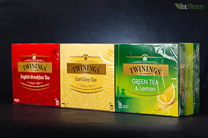 Чай Twinings Green Tea & Ginger в пакетиках 25 шт