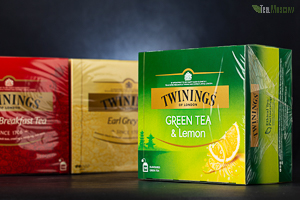 Чай Twinings зеленый  с лимоном (50 пакетиков)