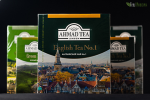 Чай Ahmad Листовой Зеленый с жасмином. 100 гр