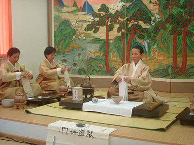 Ритуал чаепития в Корее