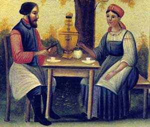 История чая в России
