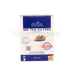 Одноразовые фильтры для чая Finum M отбеленные 100 шт