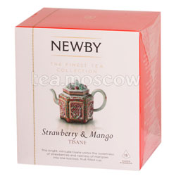 Чай Newby Клубника и манго в пирамидках 15 шт