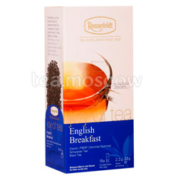 Чай Ronnefeldt Joy of tea English Breakfast/ Английский завтрак в пакетиках 15 шт.х 2,2 гр