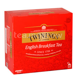 Чай Twinings English Breakfast Tea (50 пакетиков)