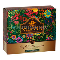 Чай Zylanica Сeylon Premium Green Tea 100 пакетиков