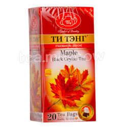 Чай Ти Тэнг черный кленовый сироп в пакетиках
