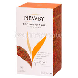 Чай пакетированный Newby Ройбуш и апельсин 25 шт
