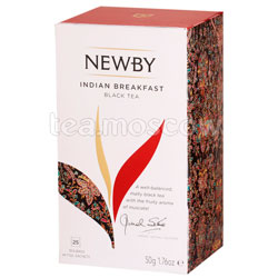 Чай пакетированный Newby Индийский завтрак 25 шт