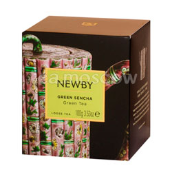Чай листовой Newby Зеленая сенча 100 гр