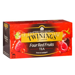 Чай Twinings 4 красные ягоды (25 пакетиков)