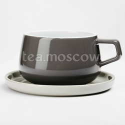 VIVA Ella Чайная чашка с блюдцем 0,3 л (V79748) Серый