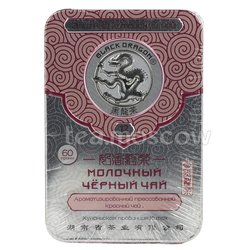 Чай Черный Дракон Прессованный черный молочный 60 гр ж/б