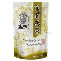 Чай Черный дракон Зеленый чай с цветками жасмина 100 гр