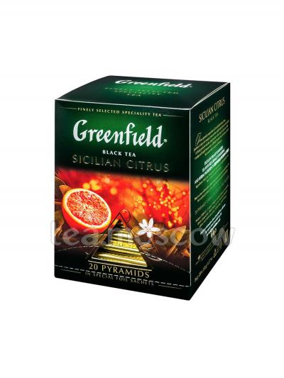 Чай Greenfield Sicilian Citrus Пирамидки