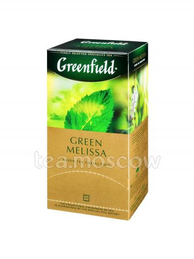 Чай Greenfield Green Melissa Пакетики