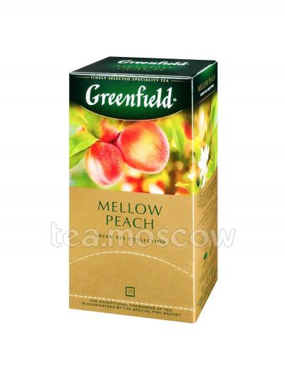 Чай Greenfield Mellow Peach (Мэллоу Пич) зеленый в пакетиках 25 шт х 1.8 г 