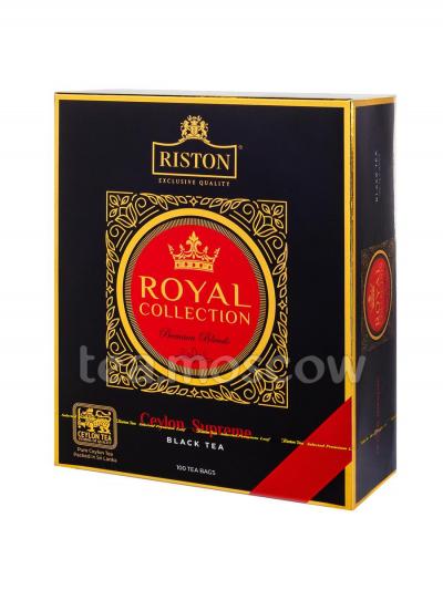 Чай Riston Ceylon Supreme черный в пакетиках 100 шт