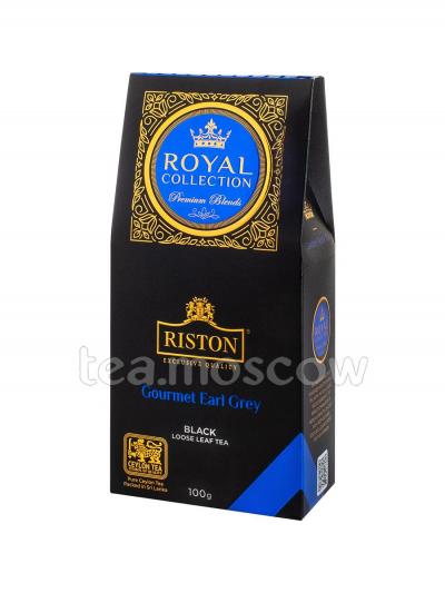 Чай Riston Gourmet Earl Grey черный с бергамотом 100 г