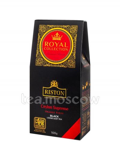 Чай Riston Ceylon Supreme черный крупнолистовой 100 г