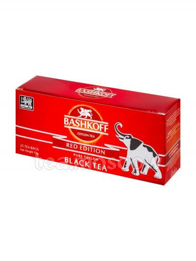 Чай Bashkoff Red Edition черный в пакетах 25 шт