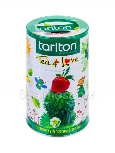 Чай Tarlton Любовь зеленый 100 г ж.б. (с копилкой)