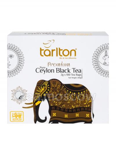 Чай Tarlton Ceylon Black Tea черный в пакетиках 100 шт