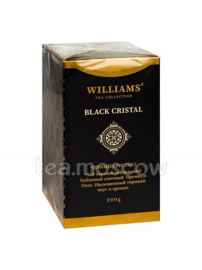 Чай Williams Black Crystal (Черный Кристалл) черный Пеко 200 г