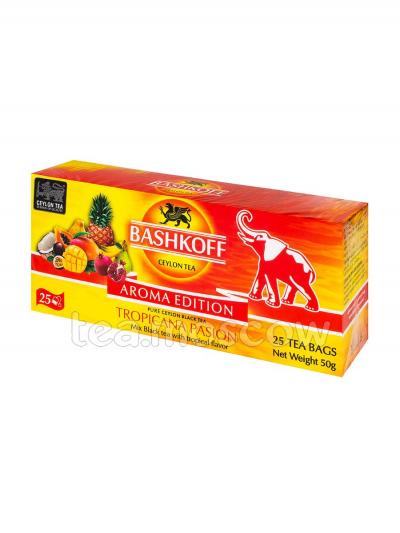 Чай Bashkoff Tropicana Pasion Aroma Edition черный в пакетиках 25 шт