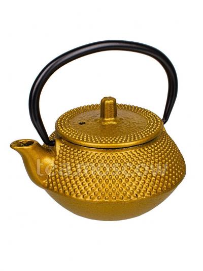 Чайник чугунный желтый/металлик 300 мл (SLJ-352/1)