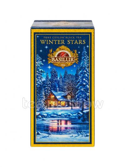 Чай Basilur Бесконечные мгновения WINTER STARS черный 75 г ж.б.