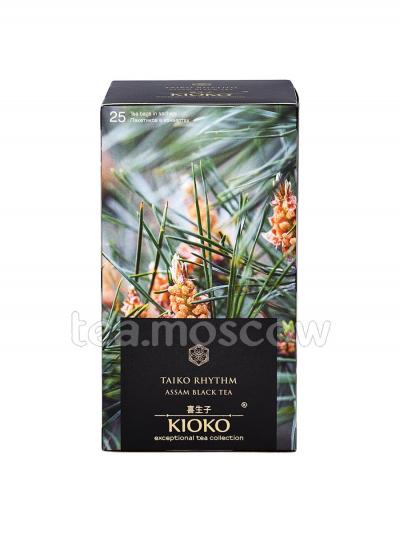 Чай Kioko Taiko Rhythm черный индийский в пакетиках 25 шт.  