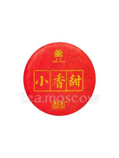 Чай красный китайский золотой иероглиф, прессованный блин 92-100 г (BT-070)