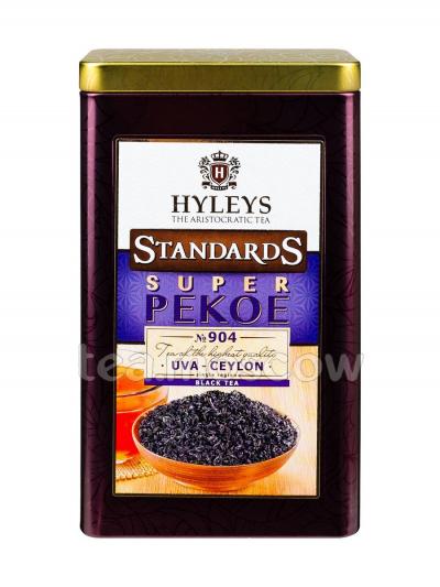 Чай Hyleys Standards Uva Ceylon Super Pekoe №904 черный 80 г  ж.б