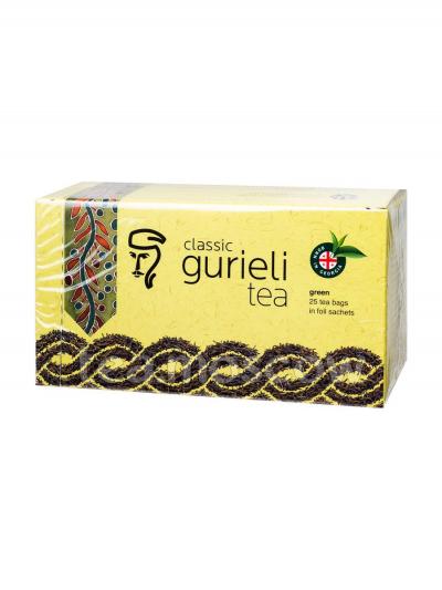 Чай Гуриели Классический зеленый пакеты в конвертах 25 шт
