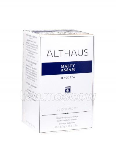 Чай Althaus Assam Malty/Ассам Молти Пакетики для чашки 20шт.х1,75 гр